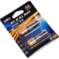 DELI Батарея E18500 AA (2шт) блистер