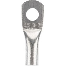 REXANT Наконечник медный луженый ТМЛ 25–8–7 (25мм² - Ø8мм) ГОСТ 7386-80 (в упак. 100 шт.)
