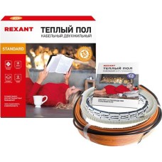 REXANT Теплый пол Standard RND-10-150 150Вт, 10м, 0,9-1,2м² двухжильный