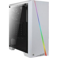 AEROCOOL Корпус Cylon белый без БП ATX 5x120mm 2xUSB2.0 1xUSB3.0 audio CardReader bott PSU