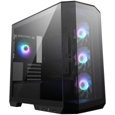 MSI Корпус MAG Pano M100R PZ черный без БП mATX 3x120mm 4x140mm 1xUSB3.1 audio CardReader AirDuct bott PSU