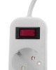 Сетевой фильтр SMARTBUY (SBSP-50-W) - 5 роз х 5 м - белый