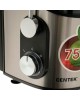 Соковыжималка CENTEK CT-1212 черный/стальной