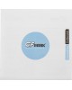 Смеситель для кухни GFMARK 5850 Смеситель кухонный металлокерамика ручка круглая рифлёная комбинированный с белой эмалью