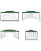 GREEN GLADE Тент садовый 1044 3х4х2,5м полиэстер