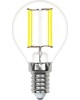 ЭЛЕКТРИКА VOLPE LED-G45-4W/3000K/E14/CL/SLF