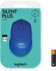 LOGITECH Мышь беспроводная M330 - синий