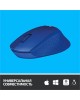 LOGITECH Мышь беспроводная M330 - синий