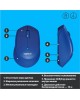 LOGITECH Мышь беспроводная M330 - синий