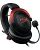 HYPERX Гарнитура игровая Cloud II (CL002), для компьютера, мониторные, радио, черный / красный [4p5k4aa]