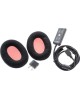 HYPERX Гарнитура игровая Cloud II (CL002), для компьютера, мониторные, радио, черный / красный [4p5k4aa]