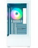 ZALMAN Корпус MiniTower P10 white (MATX, WINDOW, 2x3.5