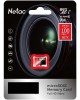 NETAC Карта памяти microSDHC UHS-I U1 P500 Eco 32 ГБ, 80 МБ/с, Class 10, NT02P500ECO-032G-S, 1 шт., без адаптера
