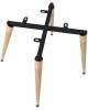 SHEFFILTON Стул SHT-ST34/S95-WH-1 лиственно-зеленый/прозрачный лак/черный муар (273383)