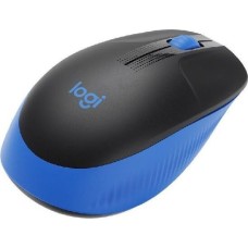 Мышь LOGITECH (910-005907) M190 оптическая (1000dpi) черная/синяя