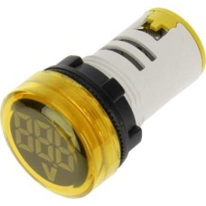 REXANT (36-5002) VD22 ИНДИКАТОР ЗНАЧЕНИЯ НАПРЯЖЕНИЯ 70-500 В, ЖЕЛТЫЙ