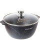 Кастрюля МЕЧТА 42803И Гранит black Induction Pro 2л