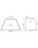 Встраиваемая вытяжка ELIKOR FLAT 52P-650-K3D WHITE