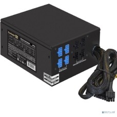 EXEGATE EX292336RUS Блок питания 750W 750PPX (ATX, APFC, КПД 80% (80 PLUS), 14cm fan, 20+4pin, 2x(4+4)pin, 6xPCI-E, 10xSATA, 4xIDE, Cable Management,