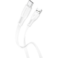 Кабель BOROFONE (6974443387124) BX85 USB 3.0A для Type-C White 1 м