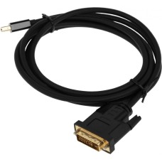 BURO Кабель аудио-видео 1.1v miniDisplayport (m)/DVI-D (Dual Link) (m) 2м. позолоч.конт. черный (BHP MDPP-DVI-2)