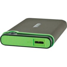 TRANSCEND Внешний диск HDD StoreJet 25M3 TS2TSJ25M3G, 2ТБ, зеленый