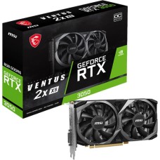 MSI Видеокарта PCI-E 4.0 RTX 3050 VENTUS 2X XS 8G NVIDIA GeForce RTX 3050 8Gb 128bit GDDR6 1777/14000 DVIx1 HDMIx1 DPx1 HDCP Ret