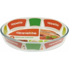 APPETITE Форма стекл прям 30х20х6см/2,0л с руч ТМ