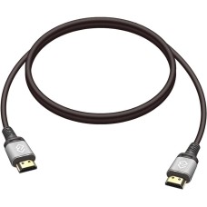 кабель DIGMA Кабель аудио-видео D-HDMI-V2.0-1.5M HDMI (m)/HDMI (m) 1.5м. позолоч.конт. черный