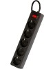 Сетевой фильтр SMARTBUY (SBSP-50-K) - 5 роз х 5 м - черный