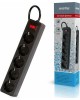 Сетевой фильтр SMARTBUY (SBSP-50-K) - 5 роз х 5 м - черный