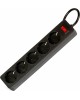 Сетевой фильтр SMARTBUY (SBSP-50-K) - 5 роз х 5 м - черный