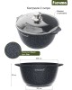 Кастрюля МЕЧТА 42803И Гранит black Induction Pro 2л