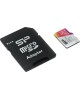 SILICON POWER Карта памяти microSDHC UHS-I U1 Elite 32 ГБ, 100 МБ/с, Class 10, SP032GBSTHBV1V20SP, 1 шт., переходник SD
