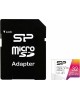 SILICON POWER Карта памяти microSDHC UHS-I U1 Elite 32 ГБ, 100 МБ/с, Class 10, SP032GBSTHBV1V20SP, 1 шт., переходник SD