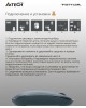 A4TECH Мышь Fstyler FG20 пепельный/синий оптическая 2000dpi беспров. USB для ноутбука 4but (FG20 ASH BLUE)