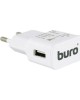 BURO Сетевое зар./устр. TJ-159w 10.5W 2.1A USB-A универсальное белый