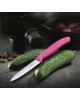 VICTORINOX Нож кухонный Swiss Classic, для овощей, 100мм, заточка прямая, стальной, розовый [6.7706.l115]
