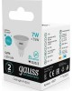 GAUSS Упаковка ламп LED GU5.3, спот, 7Вт, MR16, 10 шт. [13527]