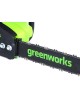 GREENWORKS Цепная пила GD40CS20X, аккумуляторная, без АКБ, без ЗУ [2008807]