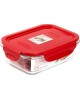 Посуда OURSSON CG0602S/RD контейнер стекл.0,63л.