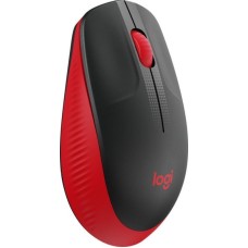 Мышь LOGITECH (910-005908) M190 оптическая (1000dpi) черная/красная