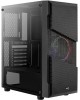 AEROCOOL Корпус ATX Menace Saturn FRGB-G-BK-v1, Midi-Tower, без БП, черный [menace frgb-g-bk-v1]