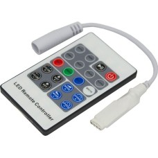 LAMPER Мини-контроллер сетодиодный RGB, радио (RF), 20 кнопок 12-24В/6А