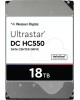 WD Жесткий диск SATA-III 18TB 0F38467 WUH721818ALE6L4 Server Ultrastar DC HC550 512E (7200rpm) 512Mb 3.5