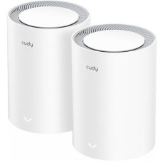 CUDY Бесшовный Mesh роутер M3000, AX3000, белый, 2 шт. в комплекте [m3000(2-pack) white]