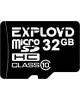 Карта памяти EXPLOYD MicroSDHC 32GB Class10 + адаптер SD [EX032GCSDHC10-AD]