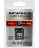 Карта памяти EXPLOYD MicroSDHC 32GB Class10 + адаптер SD [EX032GCSDHC10-AD]