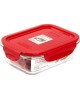 Посуда OURSSON CG0602S/RD контейнер стекл.0,63л.