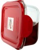Посуда OURSSON CG0602S/RD контейнер стекл.0,63л.